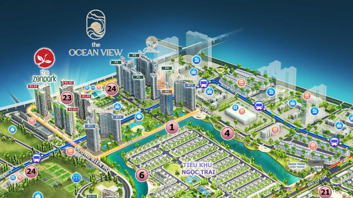 CHUNG CƯ THE OCEAN VIEW VINHOMES OCEAN PARK